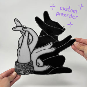 *CUSTOM PREORDER* - Shadow Puppet Rabbit