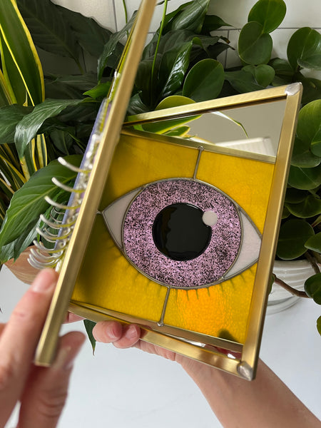 Oversized WINKS Hinged Eye Mirror