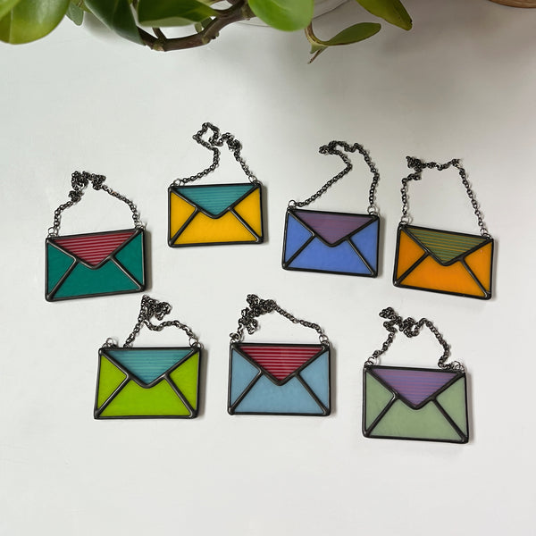 Tiny Envelope Ornaments